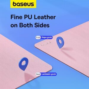 Lót Chuột Baseus Mouse Pad Chất Liệu Da PU Siêu Mịn - Ảnh 6